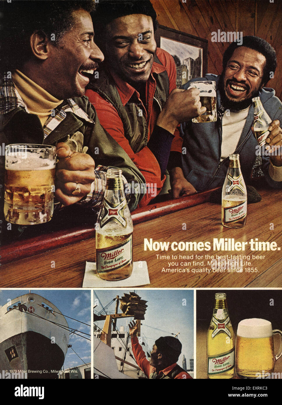 Miller beer advert hi-res stock photography and images - Alamy