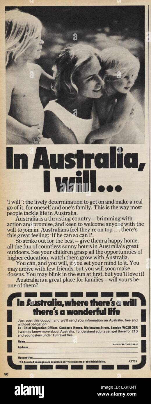 Uk emigrate australia hi-res stock photography and images - Alamy