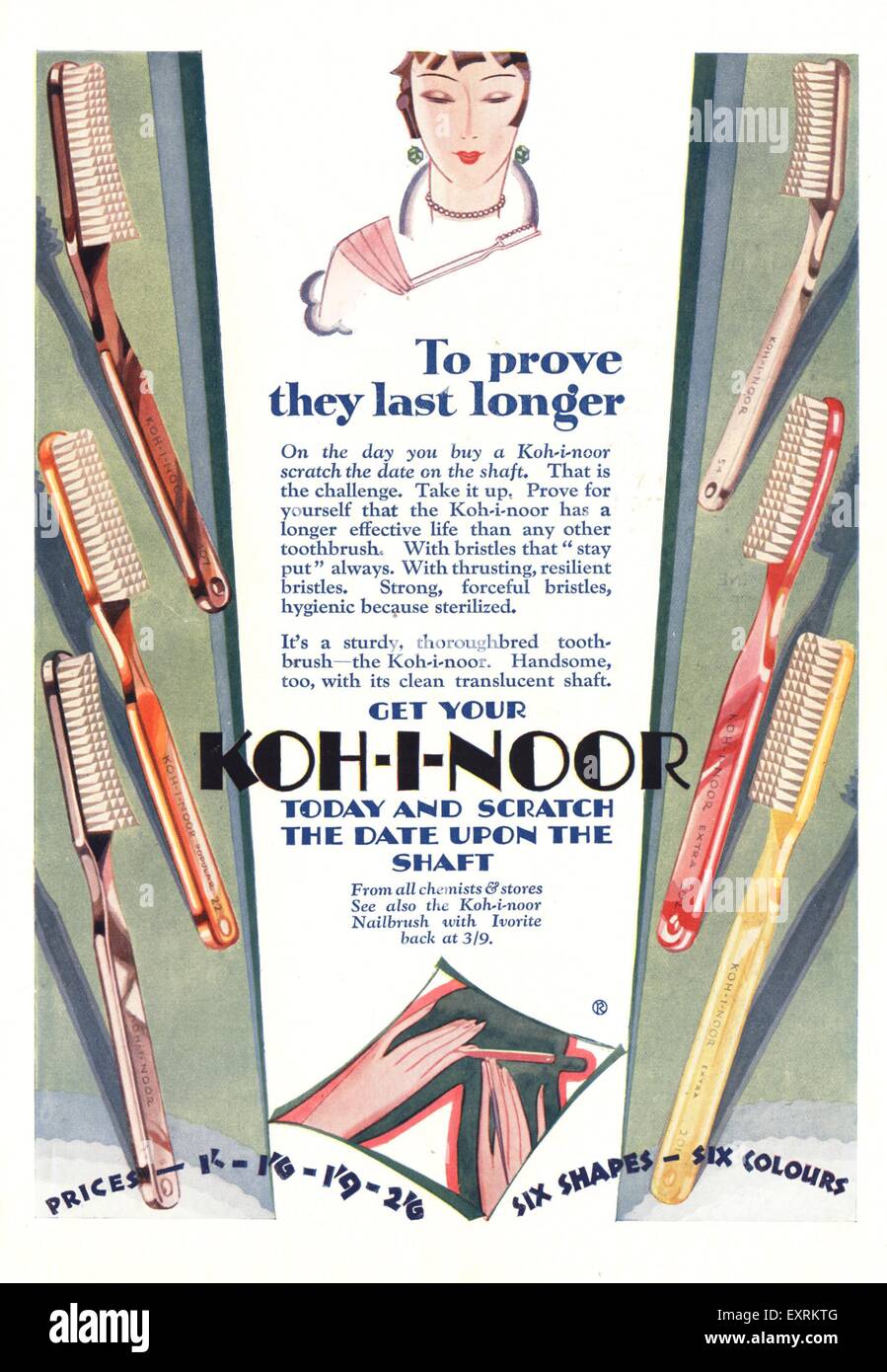 1920s toothbrush