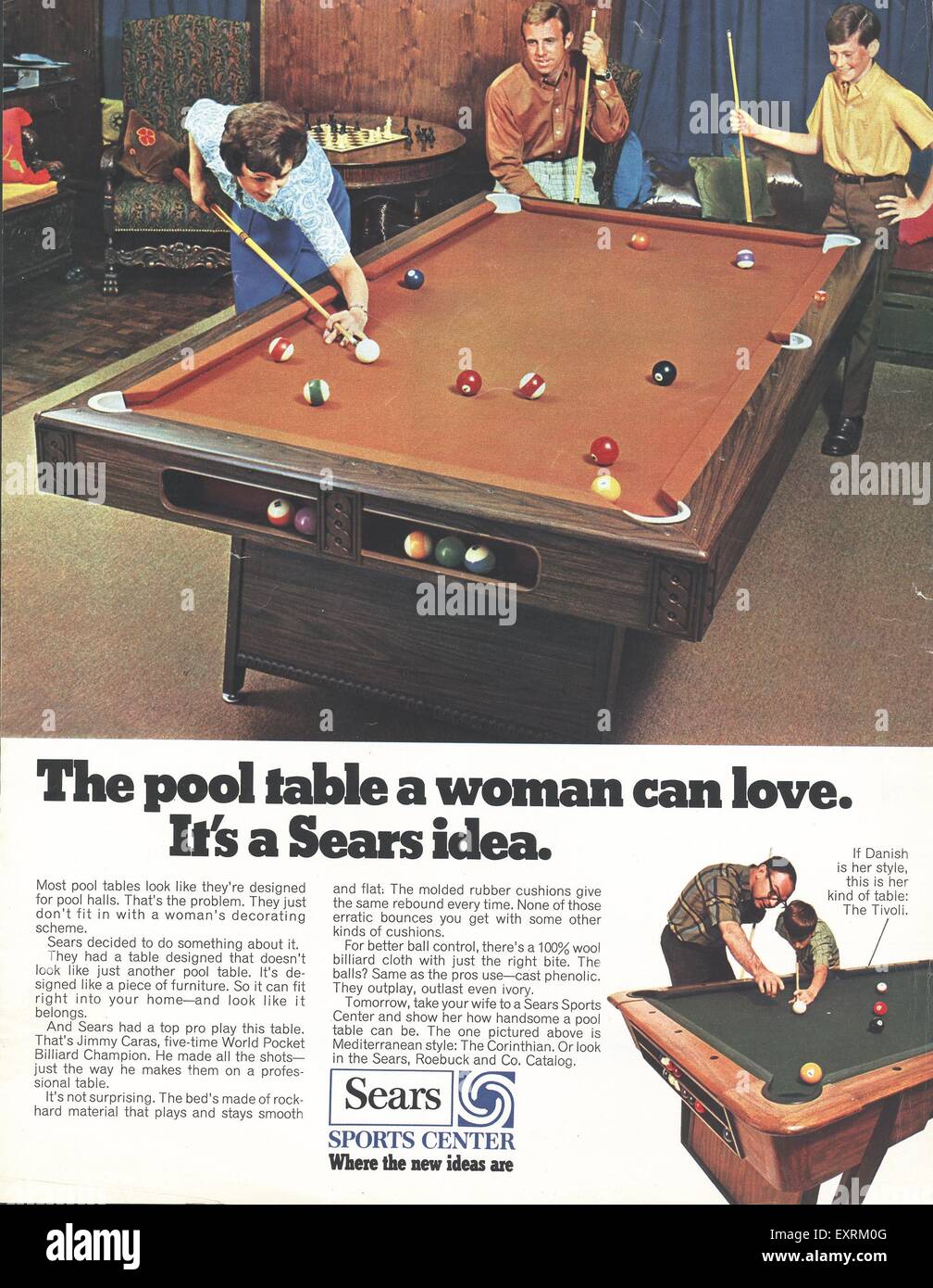 1960s UK Sears Magazine Advert Stock Photo - Alamy