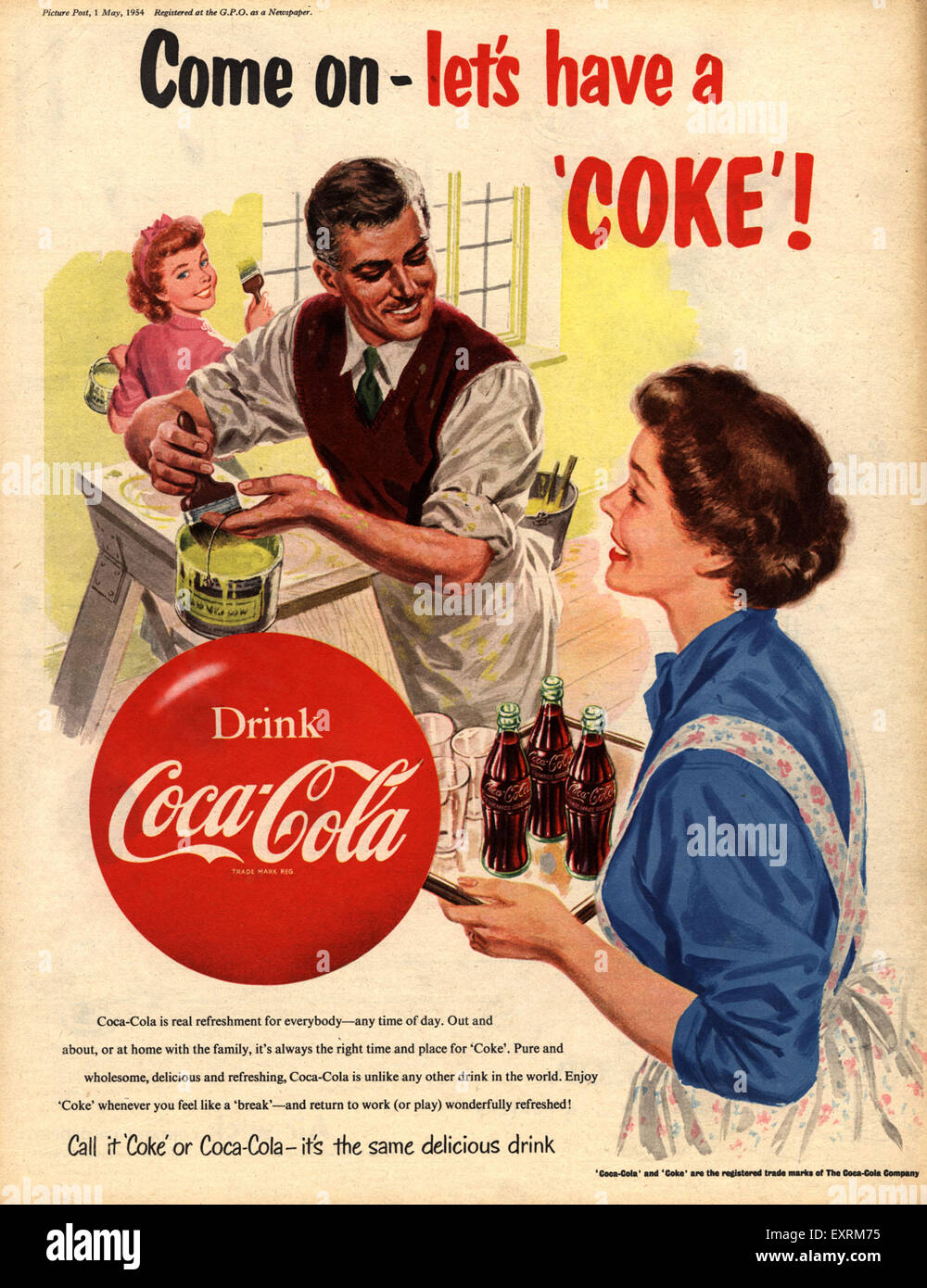 1950s coca cola hi-res stock photography and images - Alamy 1950s coca cola hi-res stock photography and images - Alamy