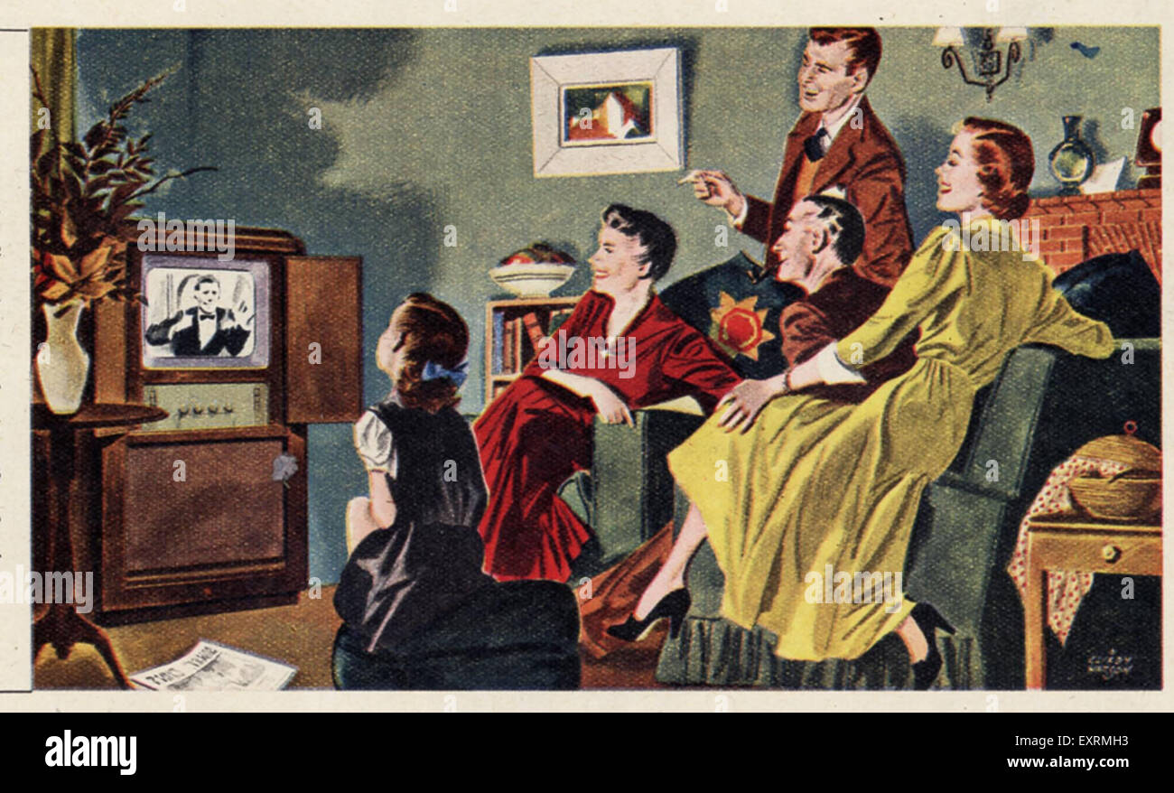 1950s UK English Electric Magazine Advert Stock Photo