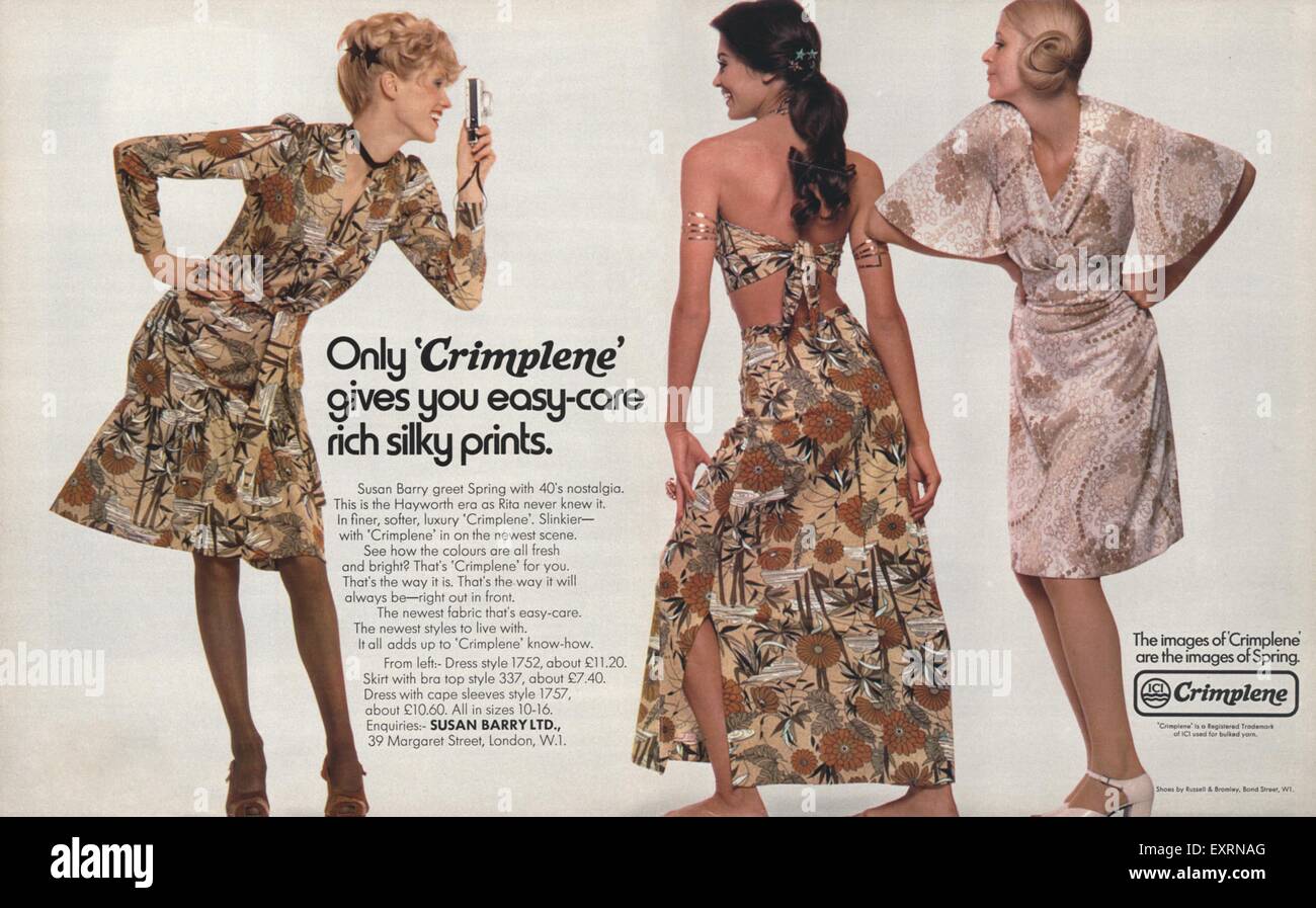 1970s fashion magazine hi-res stock photography and images - Page 5