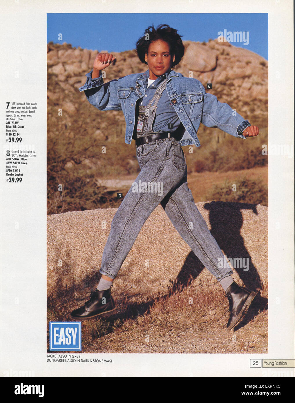 1980s jeans hi-res stock photography and images - Alamy