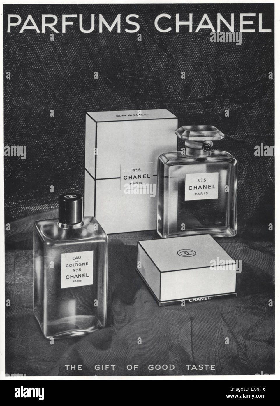 Chanel (Perfumes) 1954 N°22 — Perfumes — Advertisement