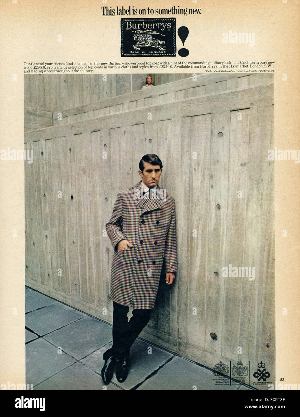 1960s top burberry trench