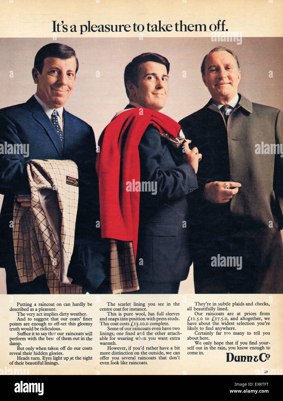 1960s-uk-dunn-co-magazine-advert-stock-photo-alamy