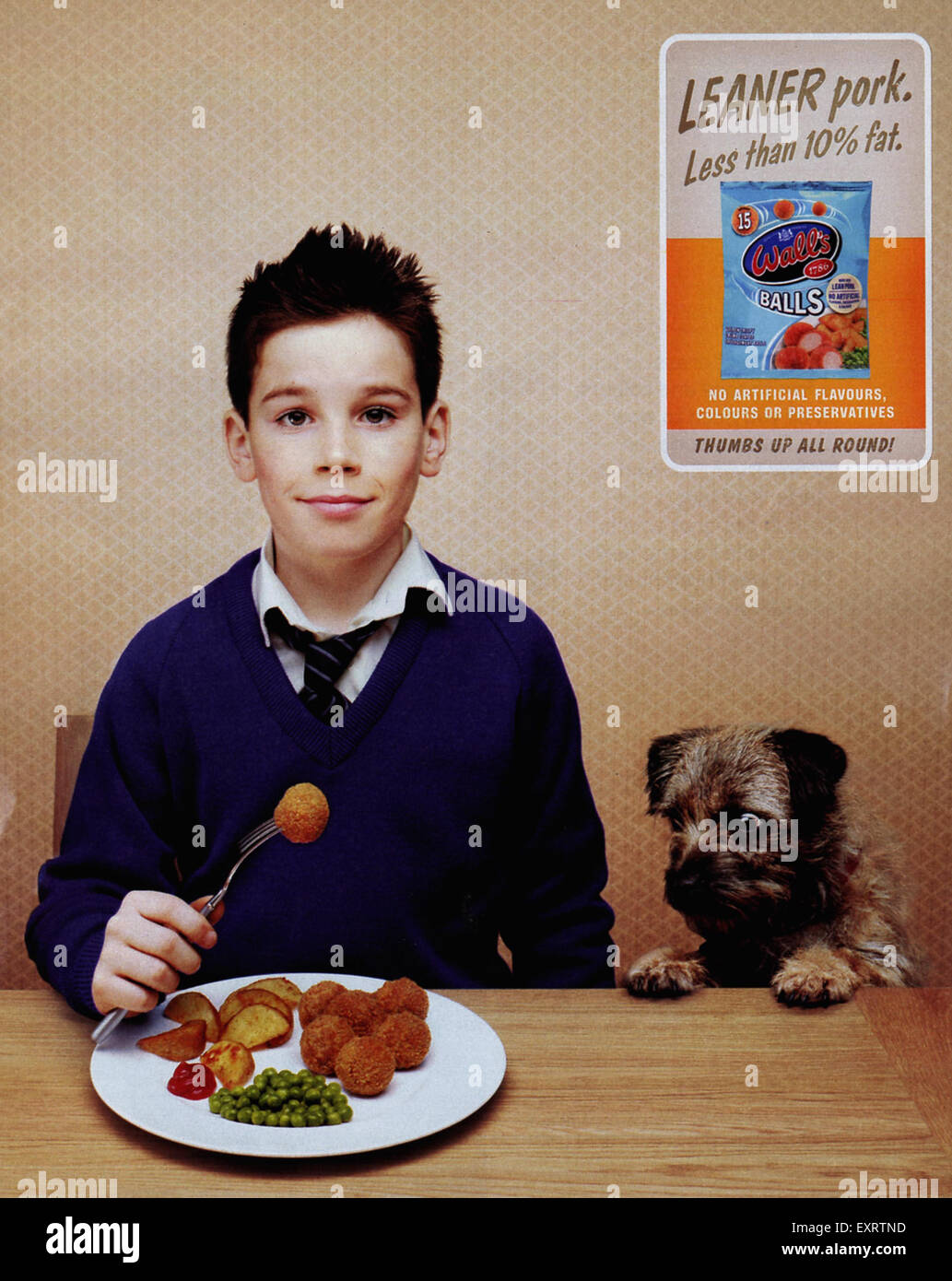 Wall’s sausages advert hires stock photography and images Alamy