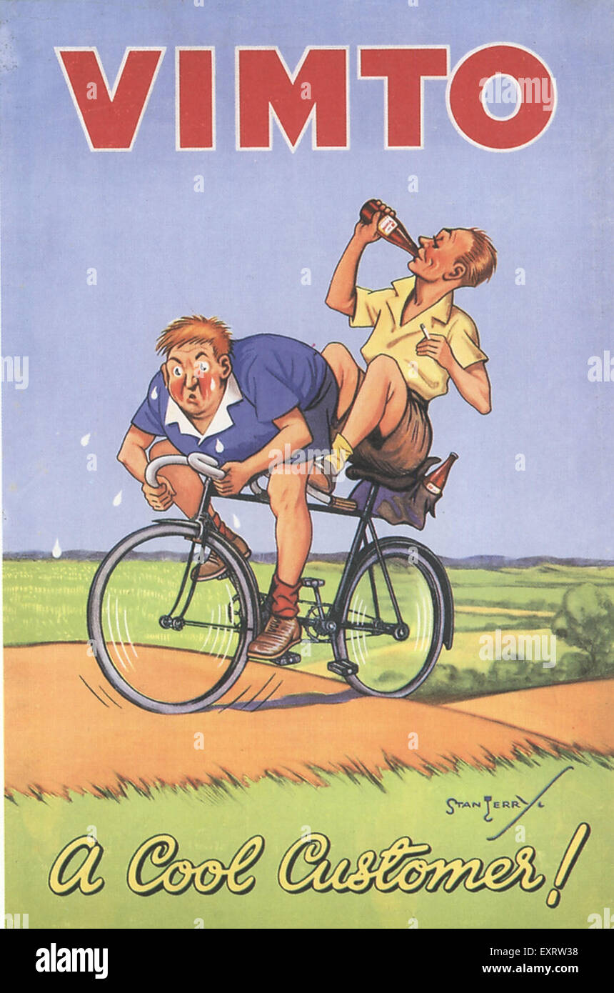 1930s UK Vimto Stock Photo