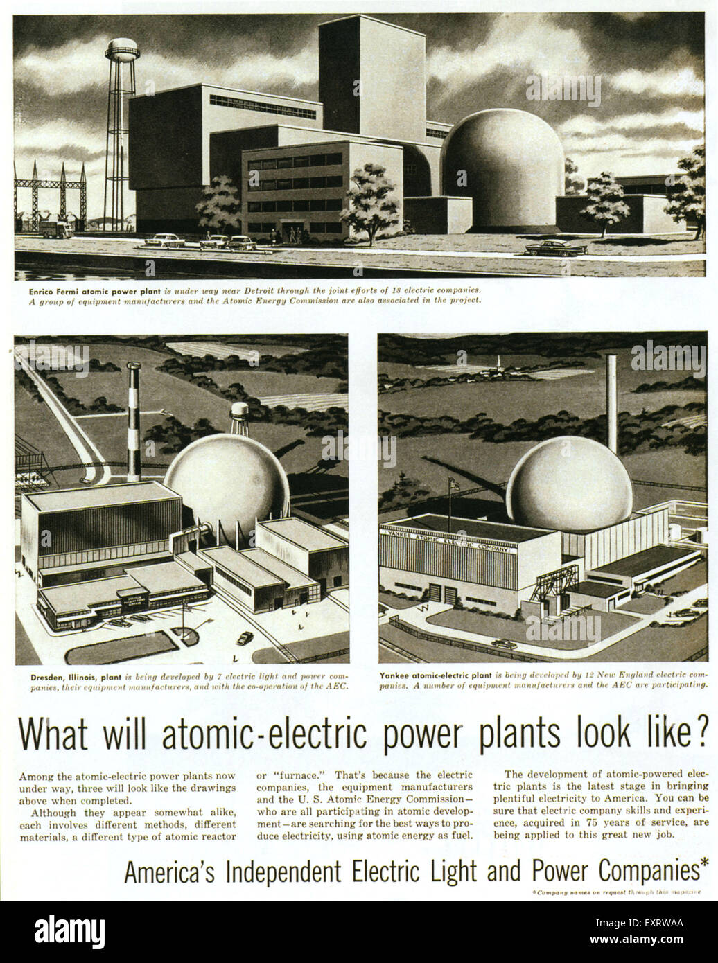 1950s usa americas independent electric hires stock photography and