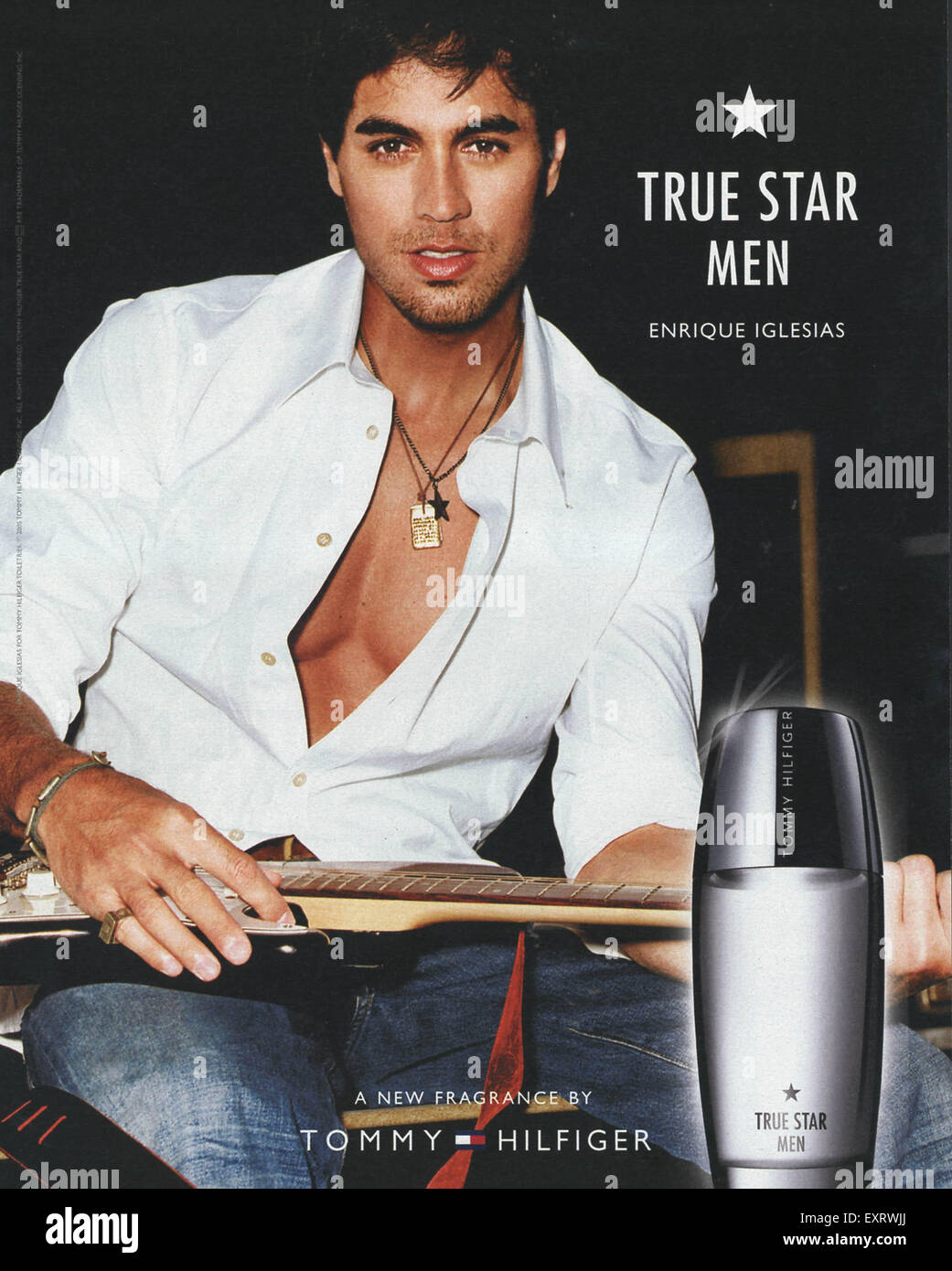 2000s UK Tommy Hilfiger true star Magazine Advert Stock Photo - Alamy