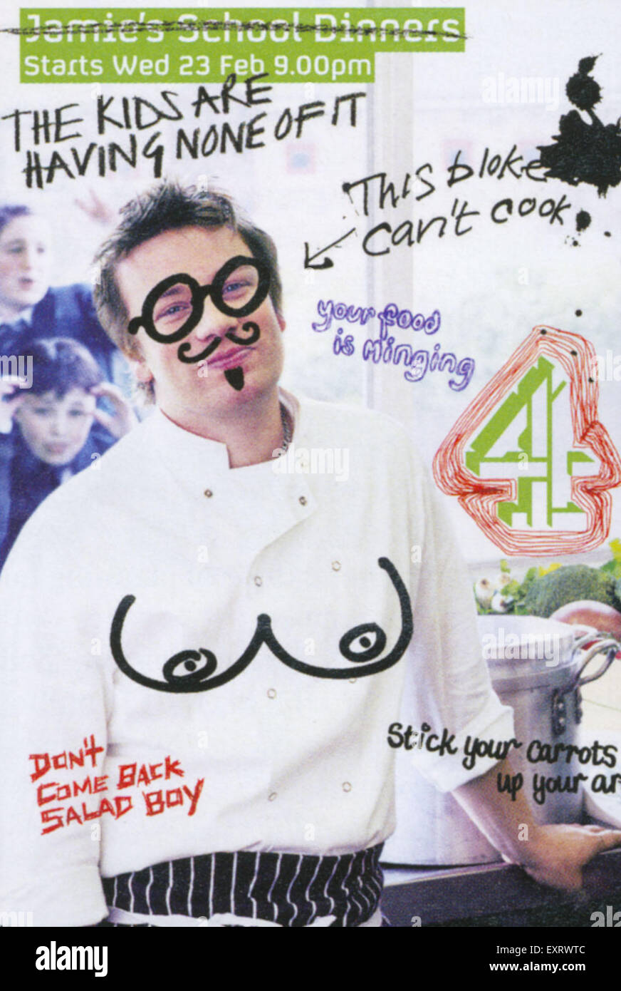 2000s UK Jamie's School Dinners Magazine Advert Stock Photo - Alamy 2000s UK Jamie's School Dinners Magazine Advert Stock Photo - Alamy