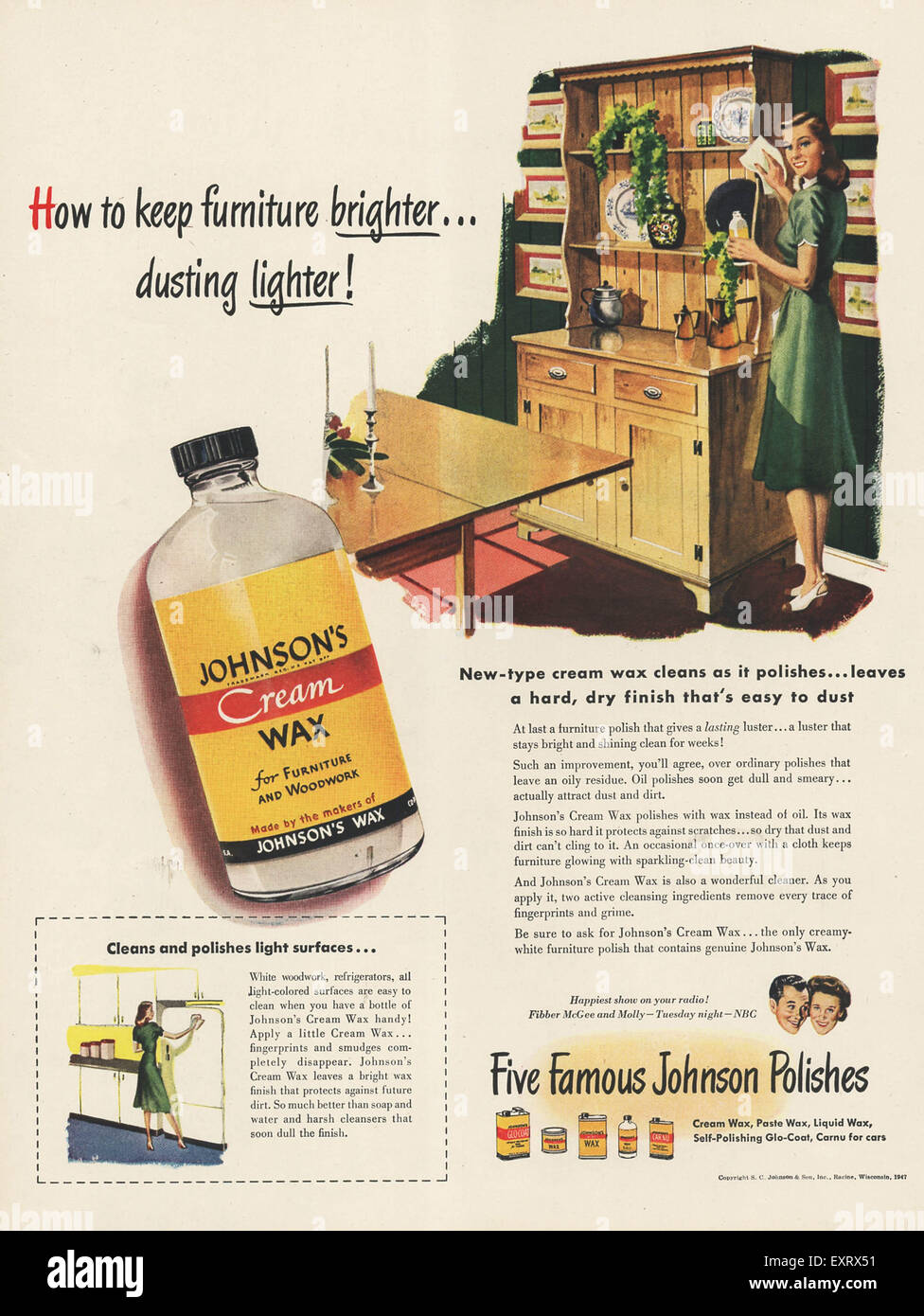 Vintage Jubilee Kitchen Wax Spray 9 oz Johnson Wax SC Johnson