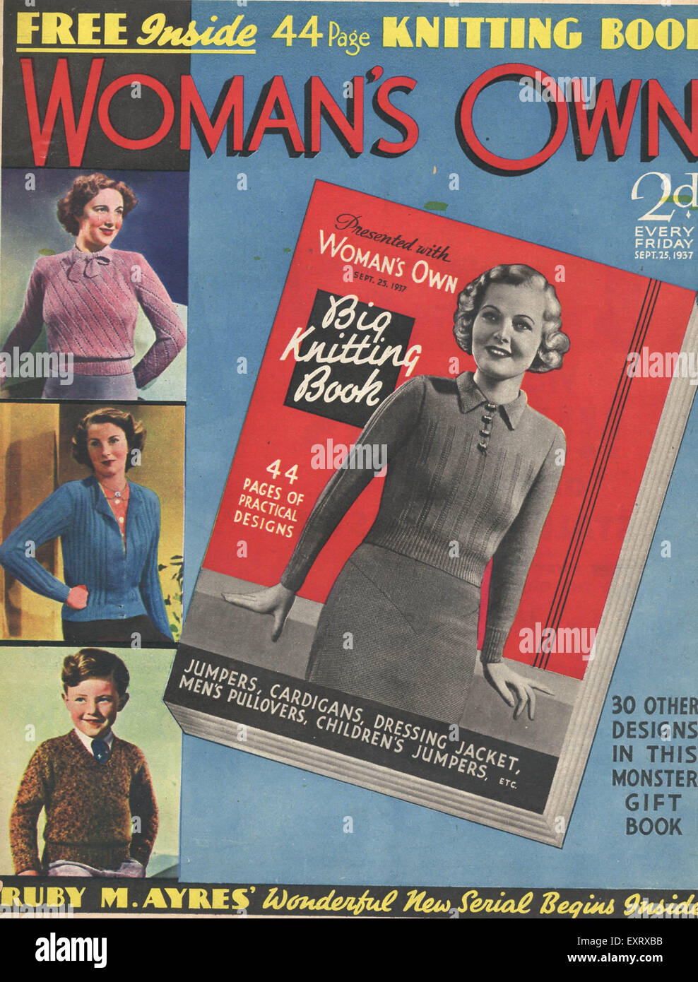Womans fashion magazine 1930s hi-res stock photography and images - Alamy
