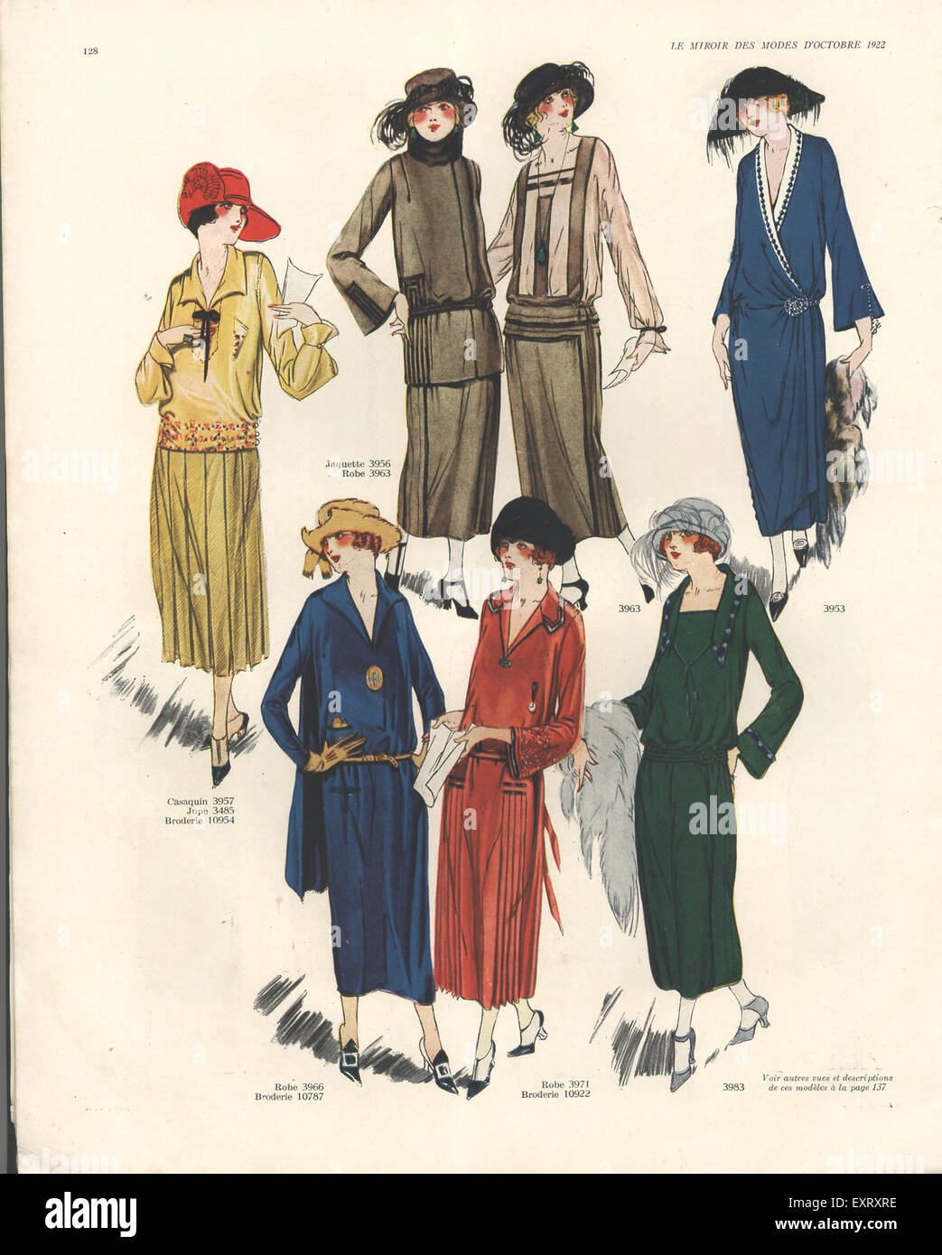 1920s fashion france hi-res stock photography and images - Alamy