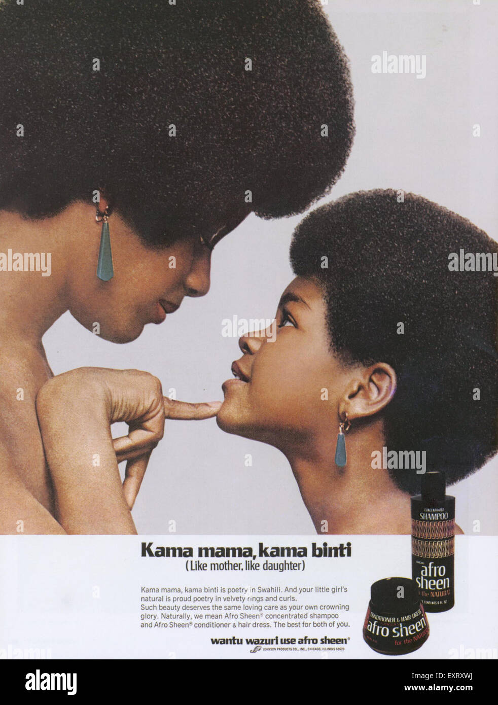 Afros 1970s hi-res stock photography and images - Alamy