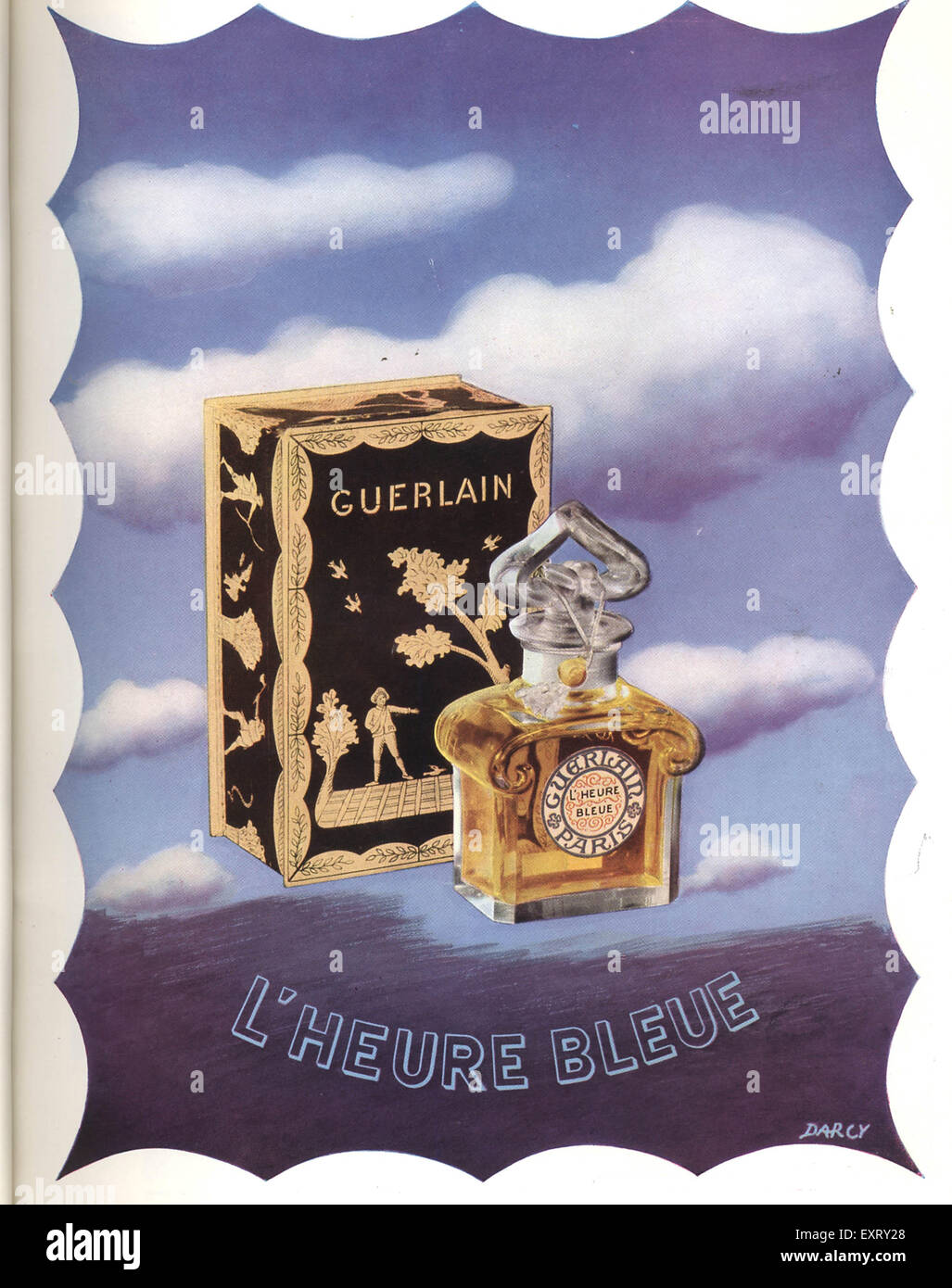Advert guerlain perfume hi-res stock photography and images - Alamy