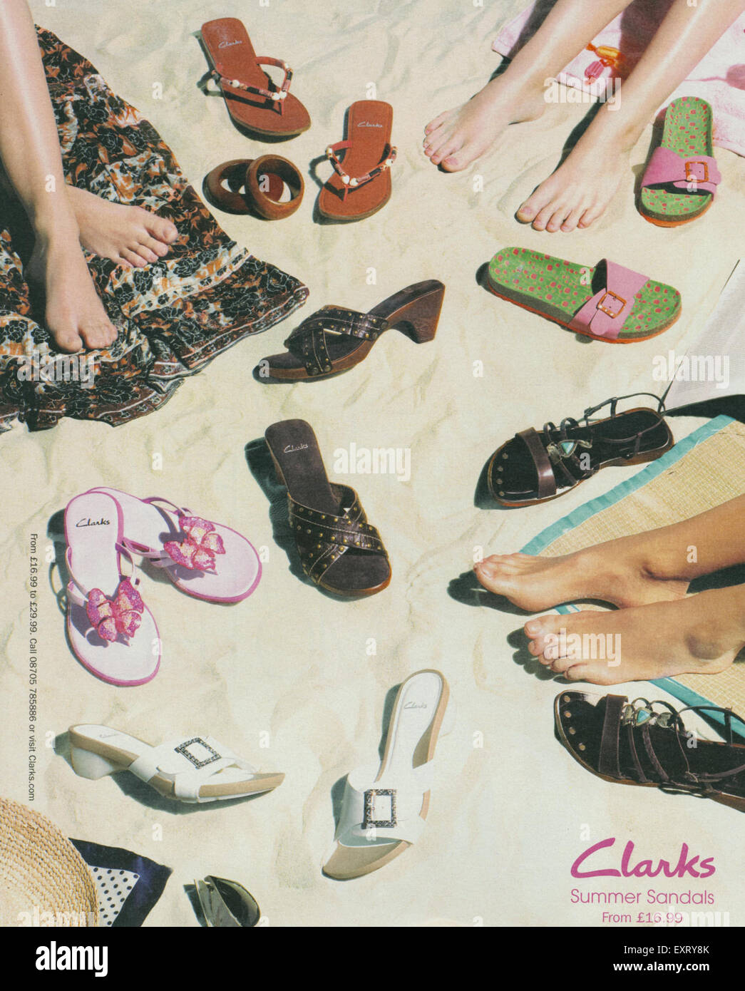 klinke campingvogn fisk Clarks shoes advert hi-res stock photography and images - Alamy