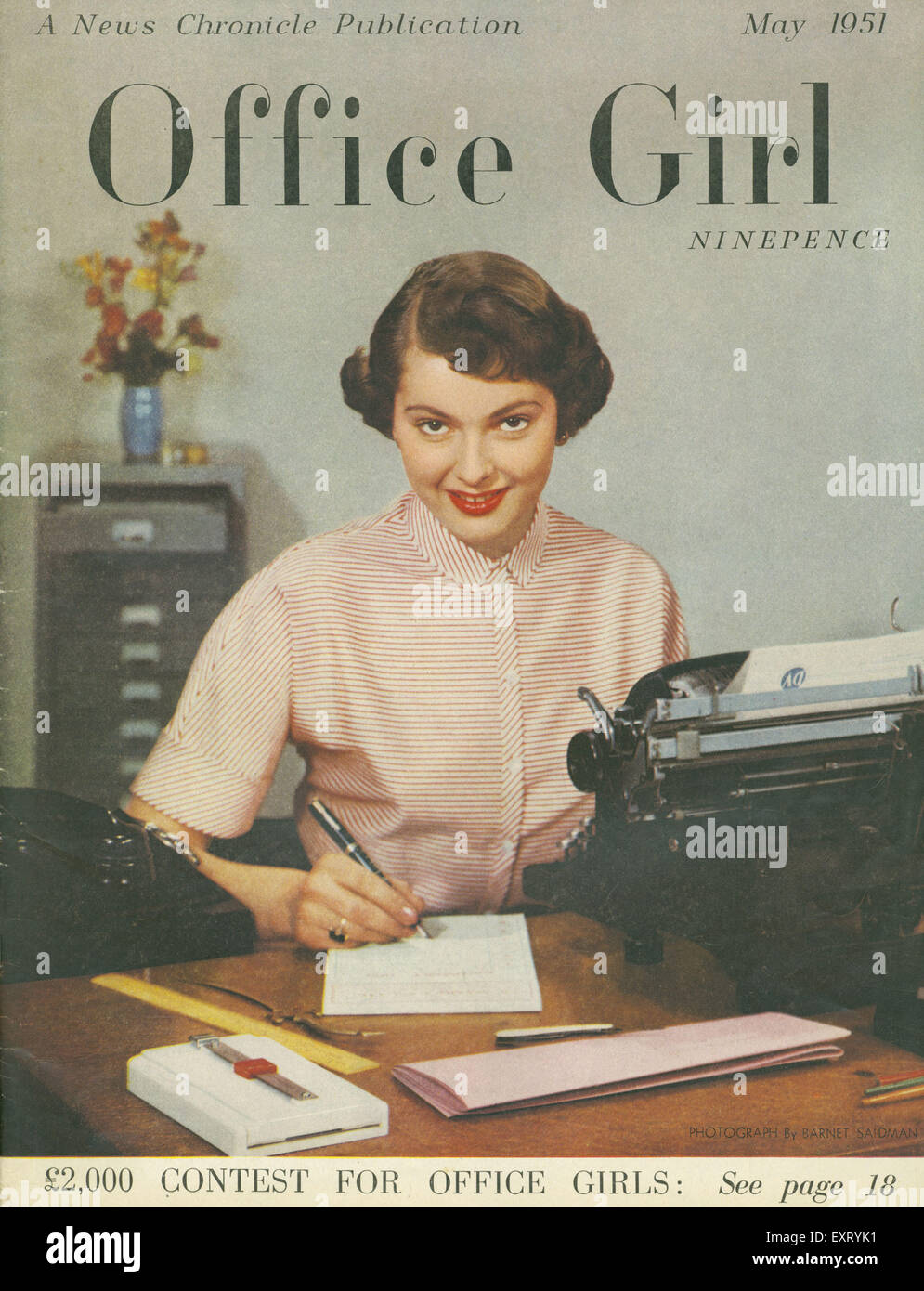 1950s-uk-office-girl-magazine-cover-EXRY