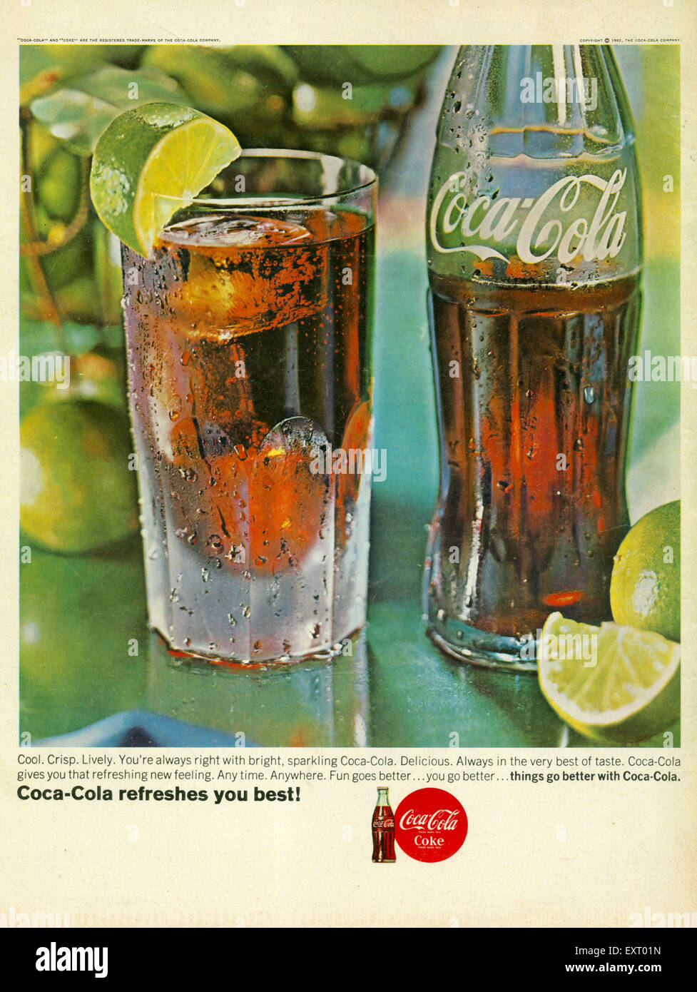 1960s usa coca cola hi-res stock photography and images - Alamy