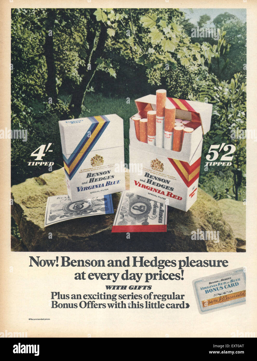 Benson and hedges and advert hires stock photography and images Alamy