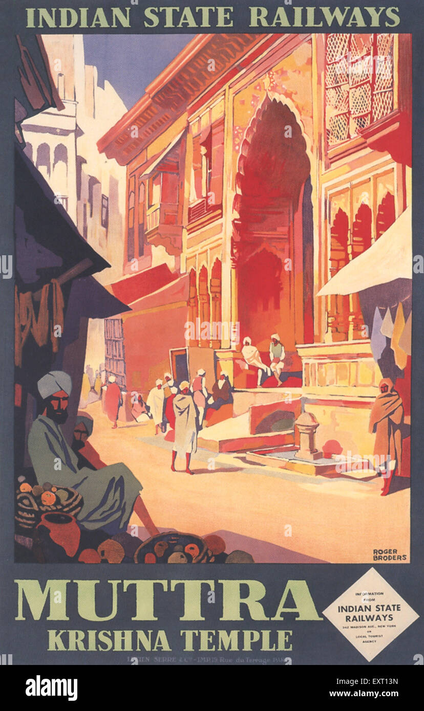 India railways poster hi-res stock photography and images - Alamy