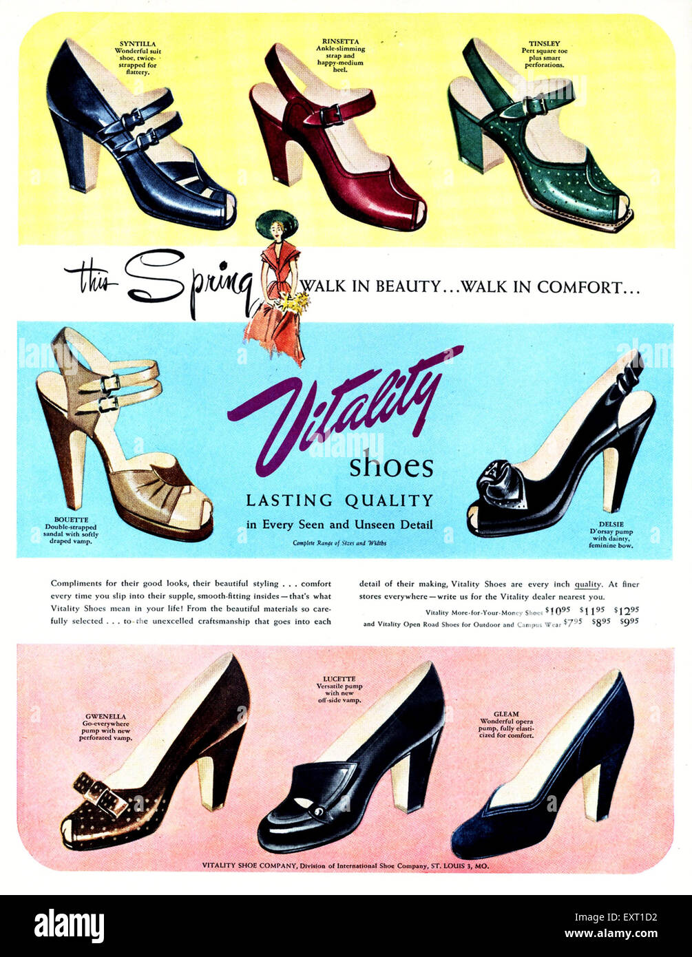 Stilettos 1950s hi-res stock photography and images - Alamy