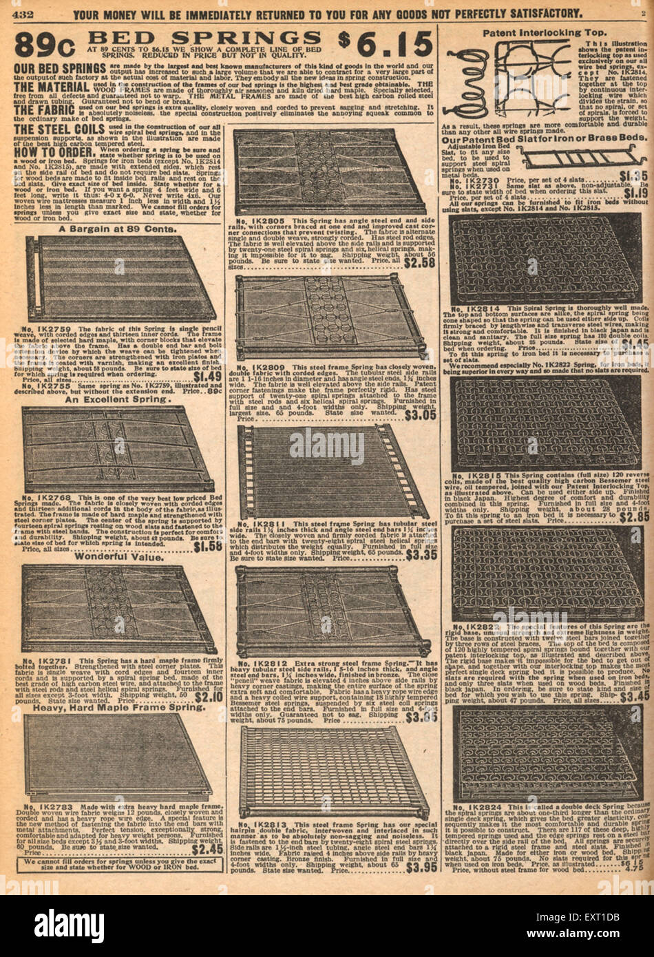 1900s USA Sears, Roebuck and Company Catalogue/ Brochure Plate Stock