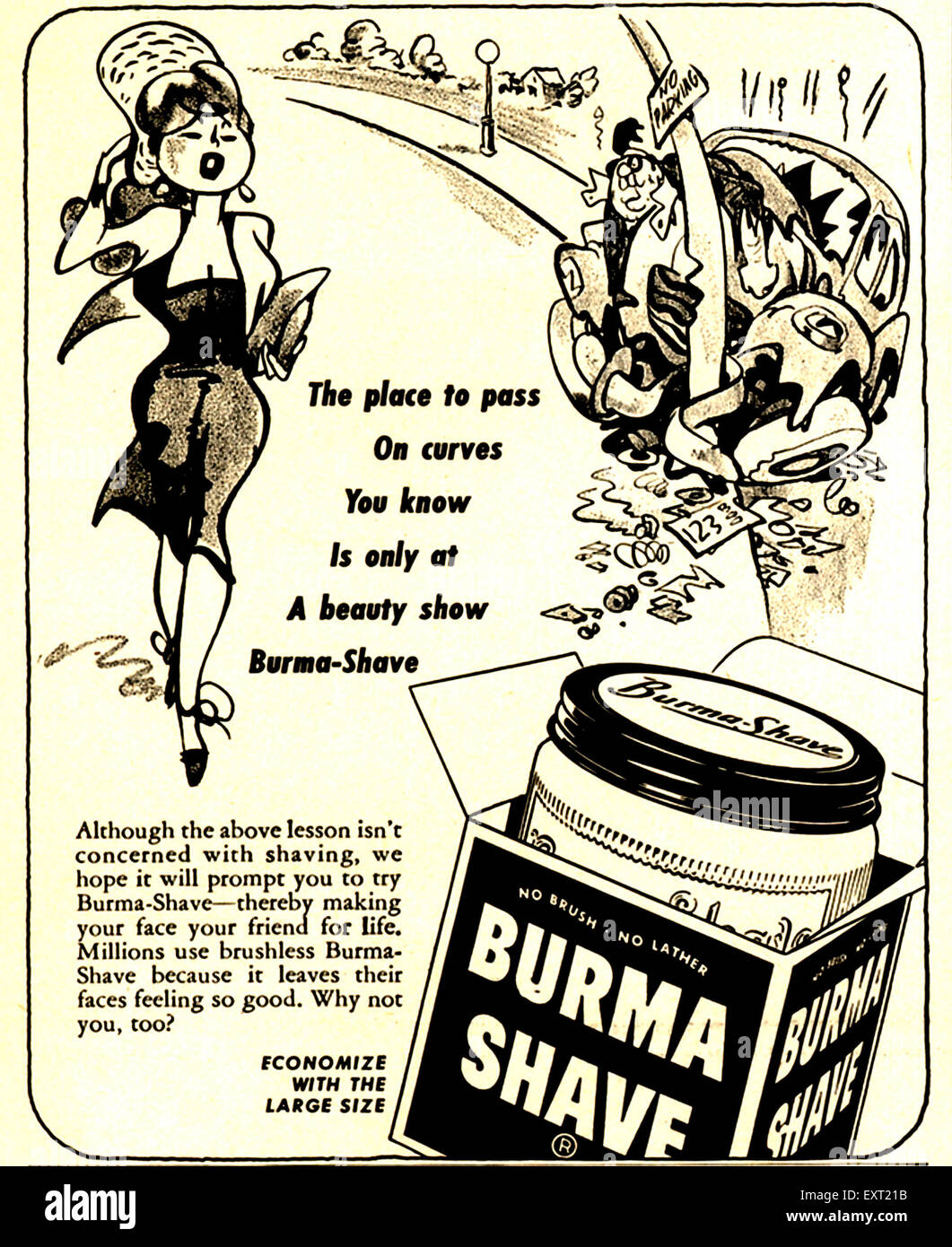 Burma shave hires stock photography and images Alamy