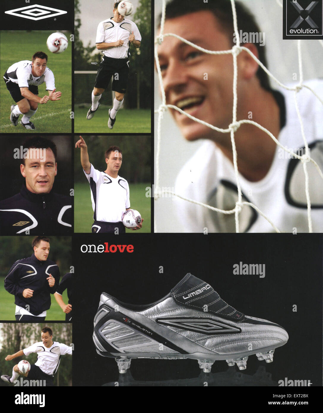2000s UK Umbro Magazine Advert Stock Photo - Alamy