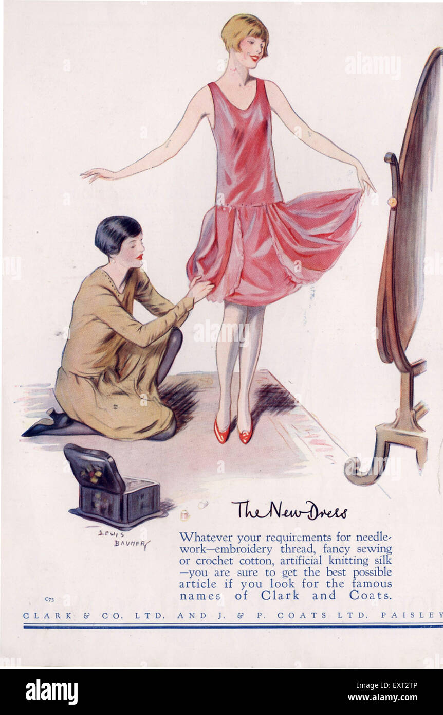 1920s UK Clark Coats - Stock Image