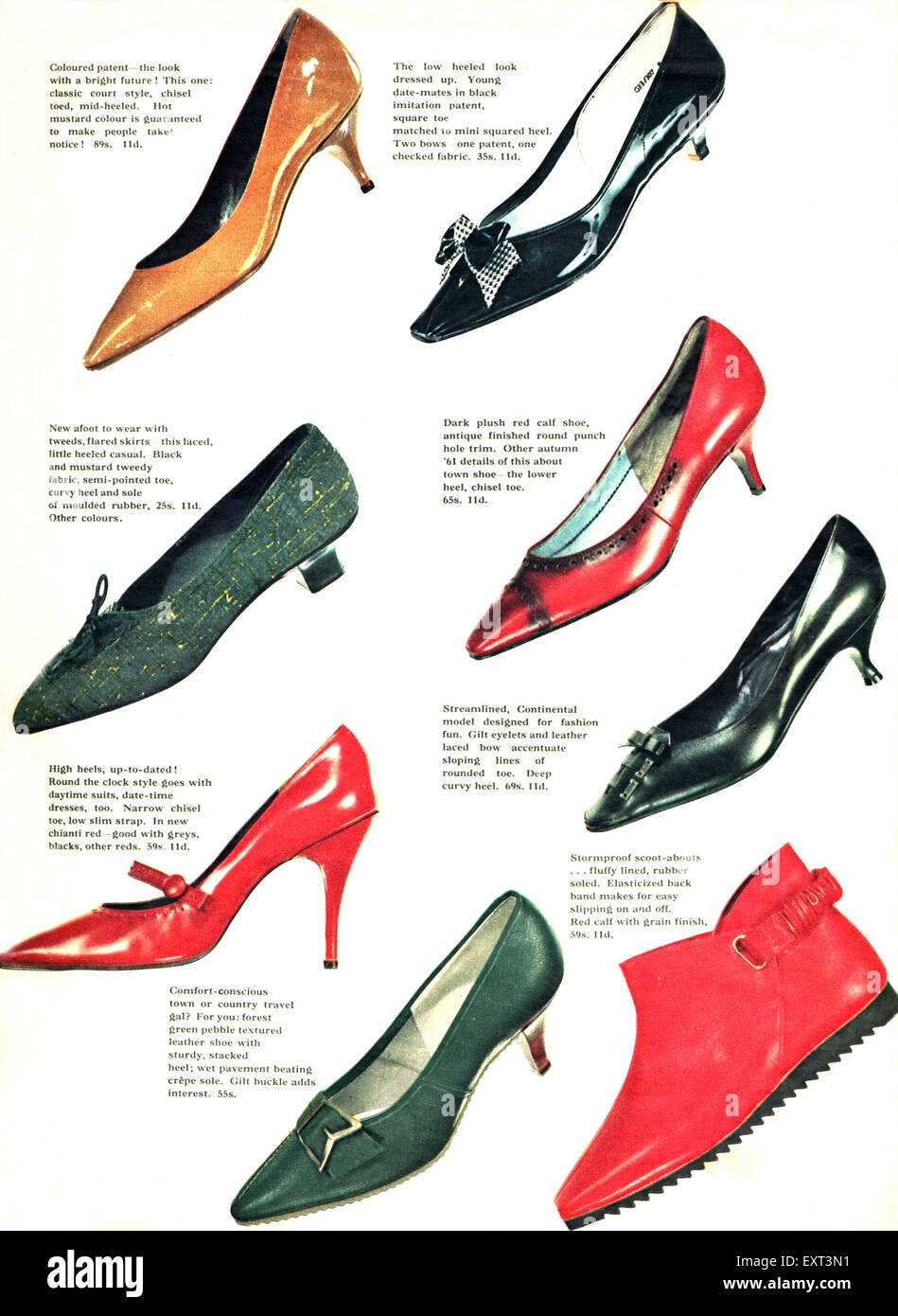 1960s Shoes High Resolution Stock Photography and Images - Alamy