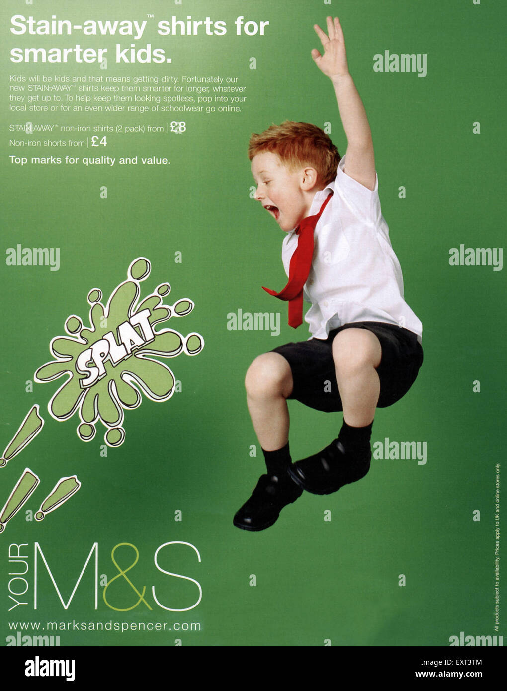 2000s UK Marks and Spencer Magazine Advert Stock Photo Alamy