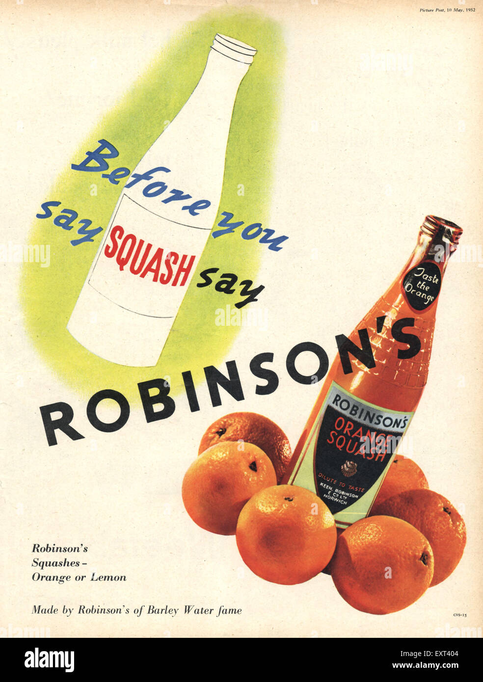 Tree Top Orange Squash 1970s