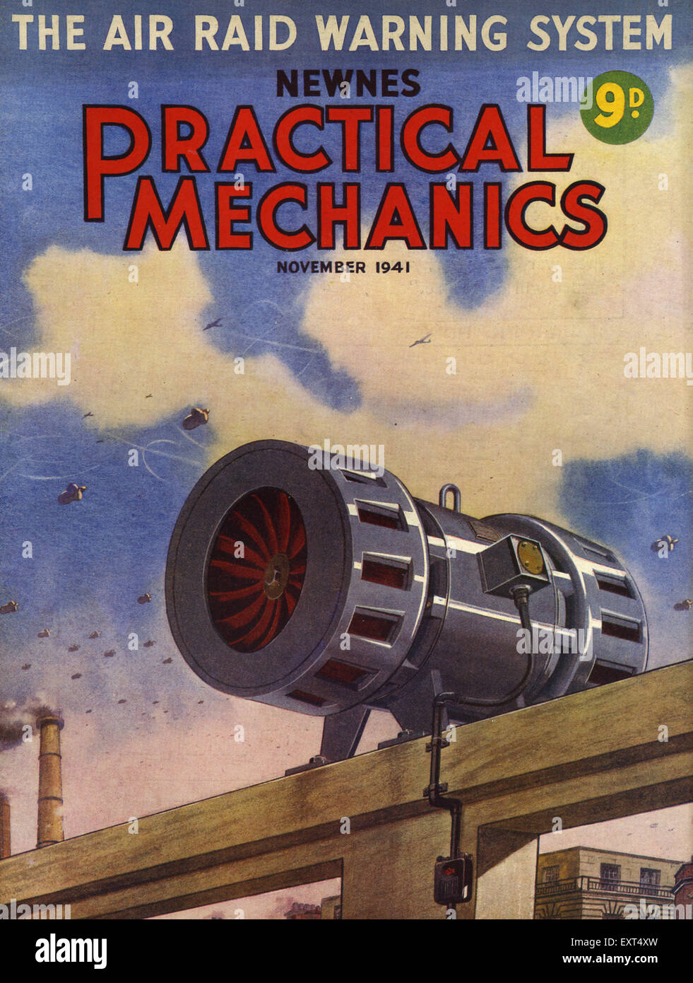 1940s UK Practical Mechanics Magazine Cover Stock Photo - Alamy