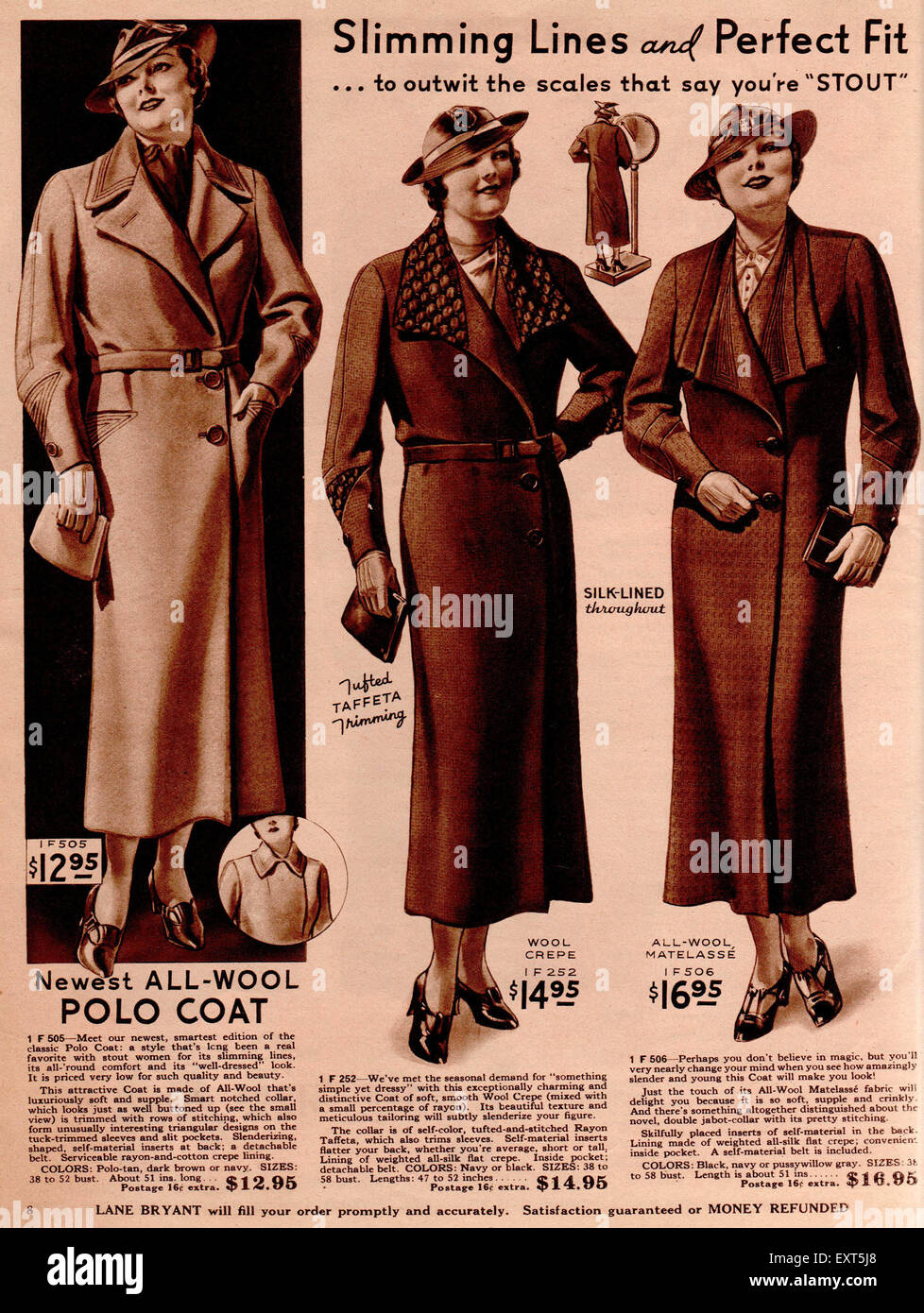 1930s usa jane catalogue brochure hires stock photography and images