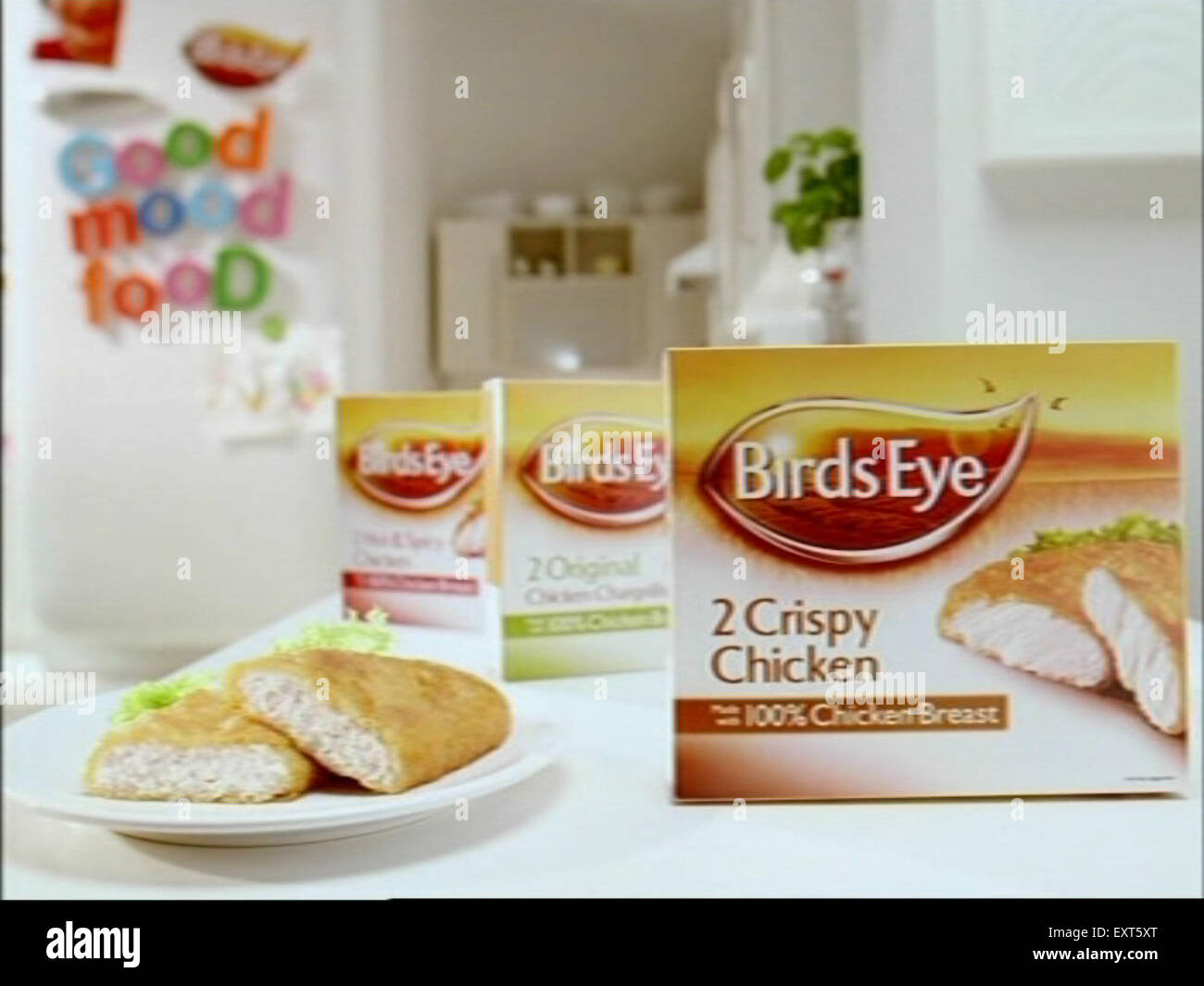 2000s UK Birds Eye TV Advert (Grab Stock Photo Alamy