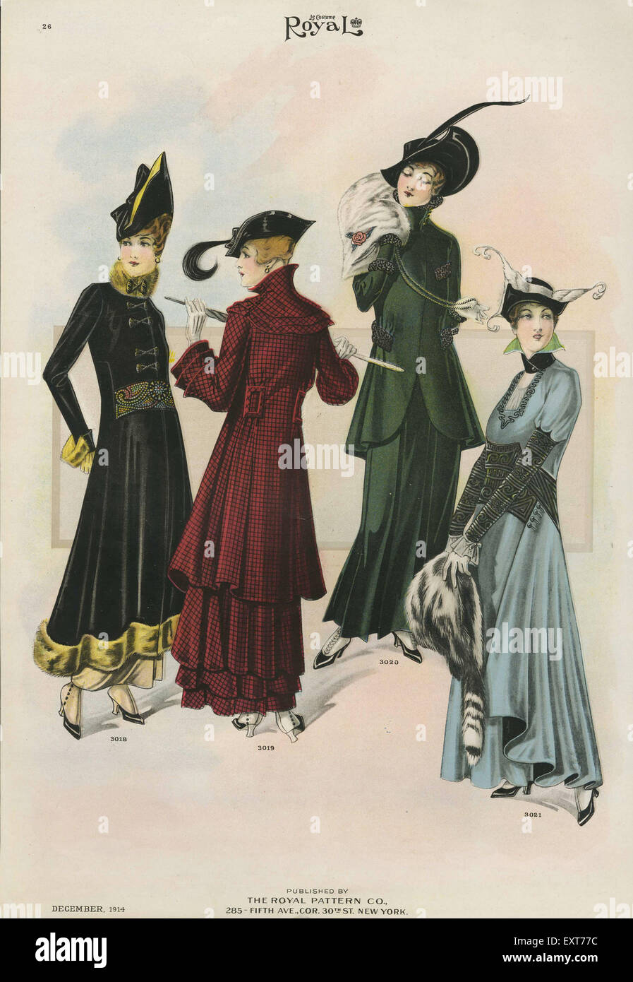 1910s Costume High Resolution Stock Photography and Images - Alamy