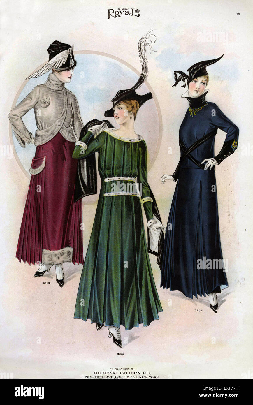 1910s Costume High Resolution Stock Photography and Images - Alamy