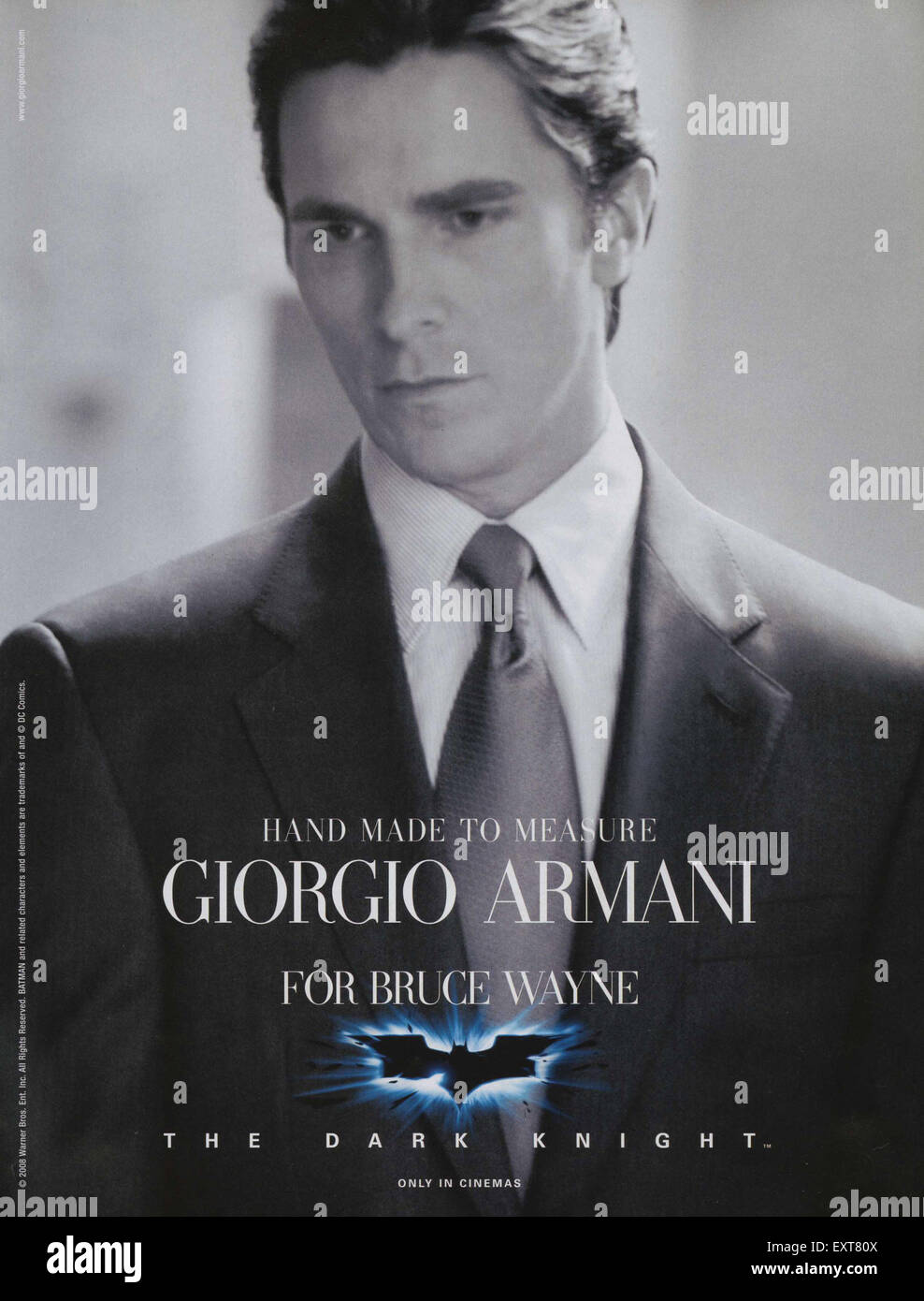 2000s UK Giorgio Armani Magazine Advert Stock Photo - Alamy