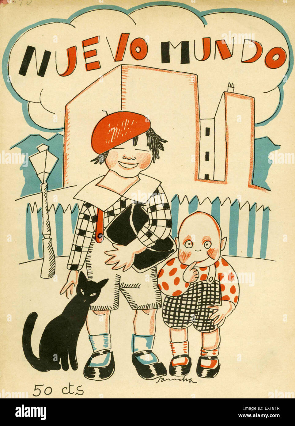 Nuevo mundo magazine cover hires stock photography and images Alamy