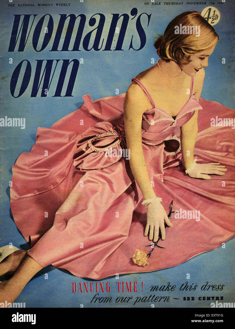 Fashion magazine cover 1950s hires stock photography and images Alamy
