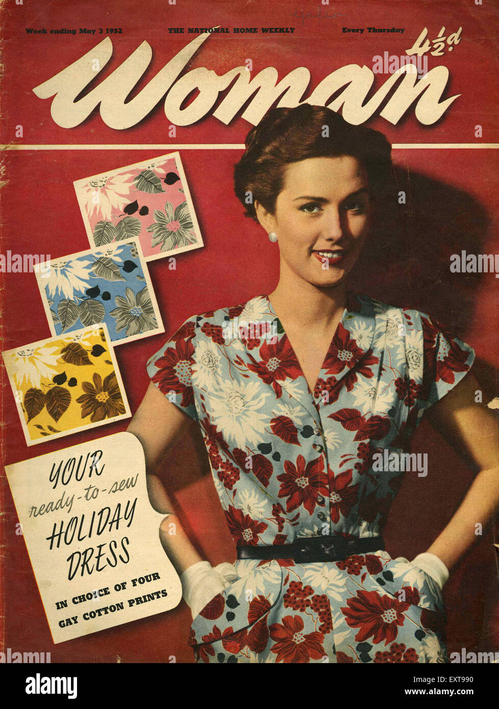 1950s uk woman magazine cover hires stock photography and images Alamy