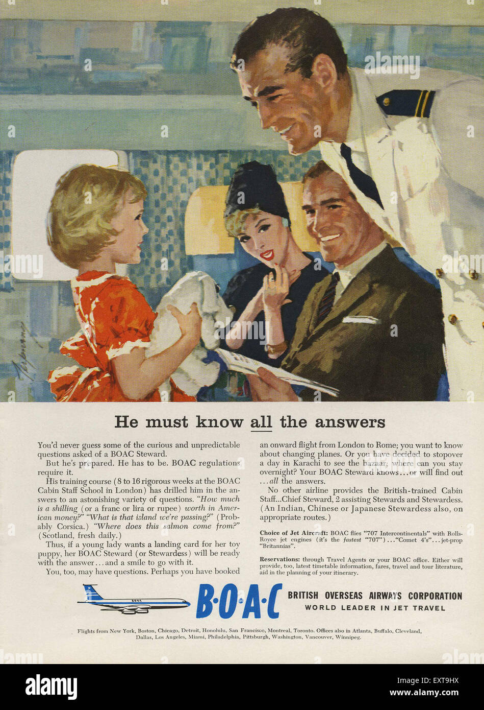 1960s UK British Airways Stock Photo Alamy