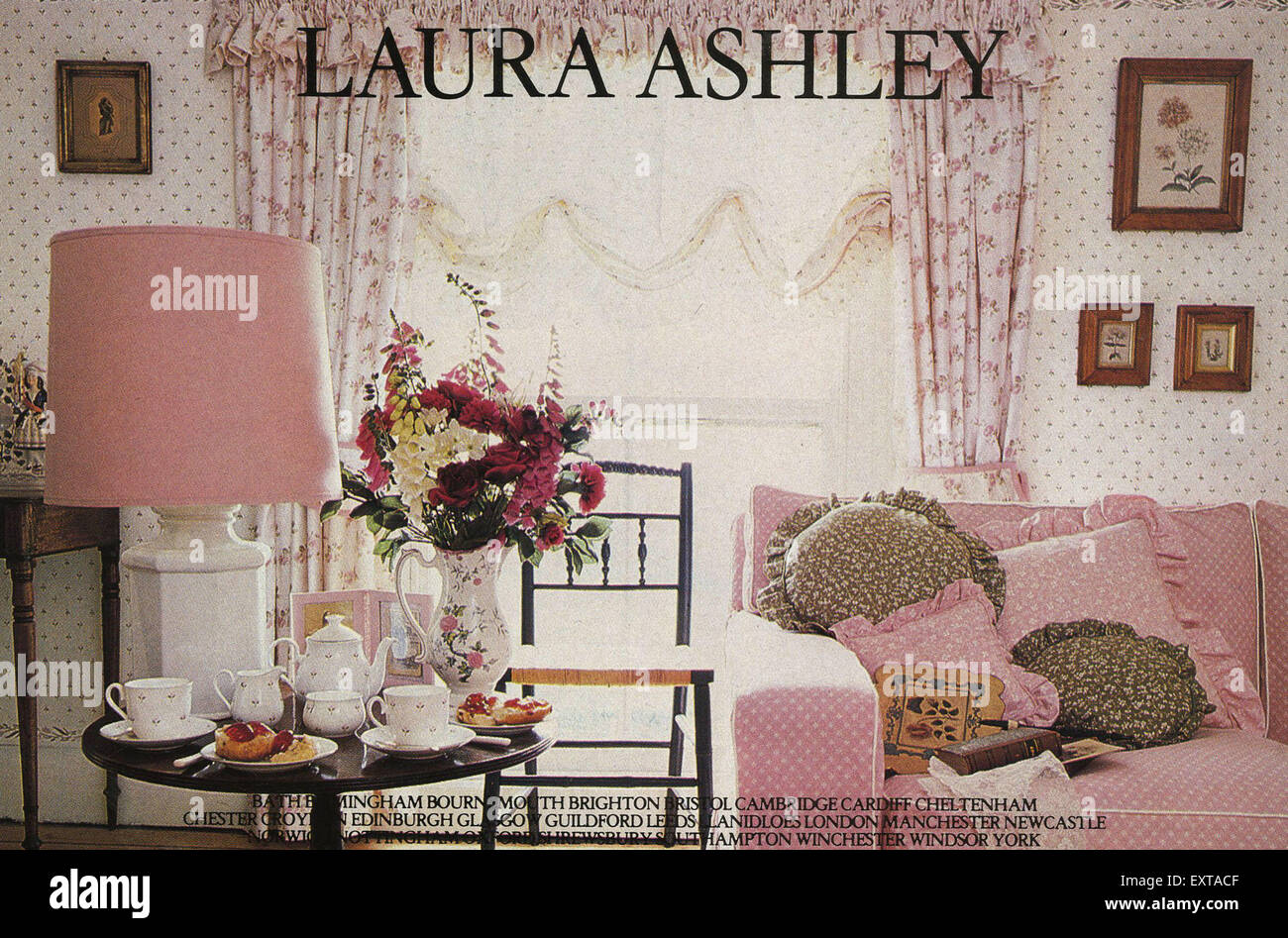 Laura ashley 1980s hi res stock photography and images Alamy