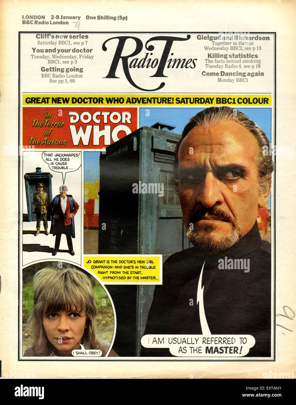 1970s UK Radio Times Magazine Cover Stock Photo - Alamy