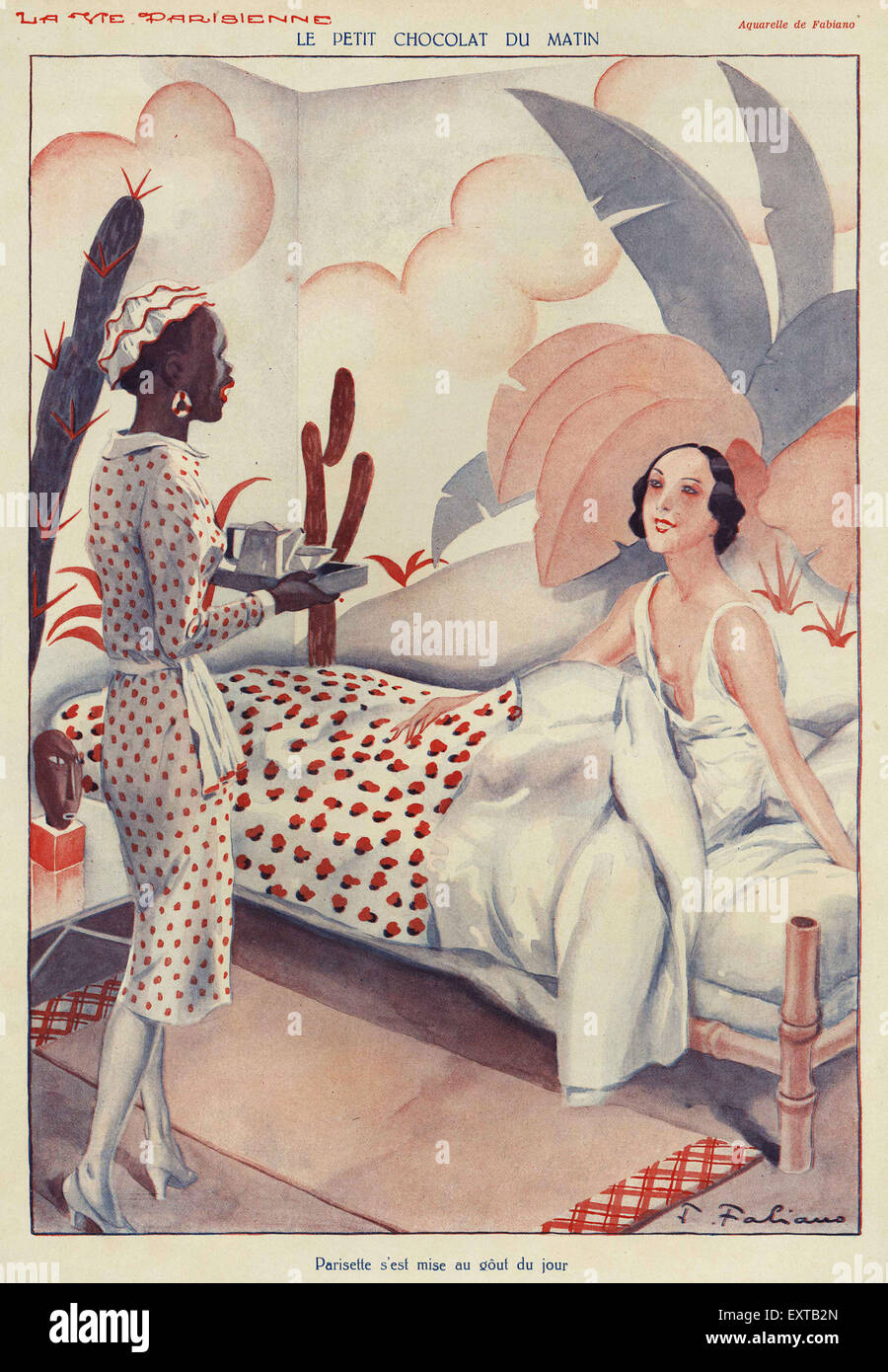 フランスの雑誌挿絵 ～LA VIE PARISIENNE～より（ファビアン