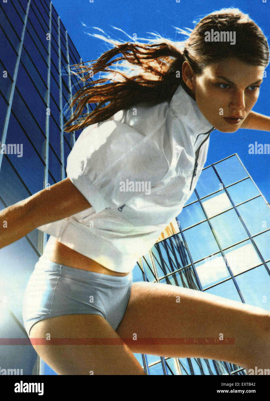 1990s UK Prada Sport Magazine Advert Stock Photo Alamy