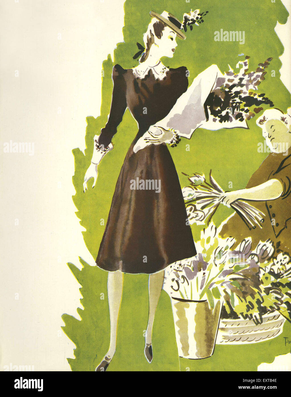 1930s uk fashion 1930s magazine hi-res stock photography and images - Alamy