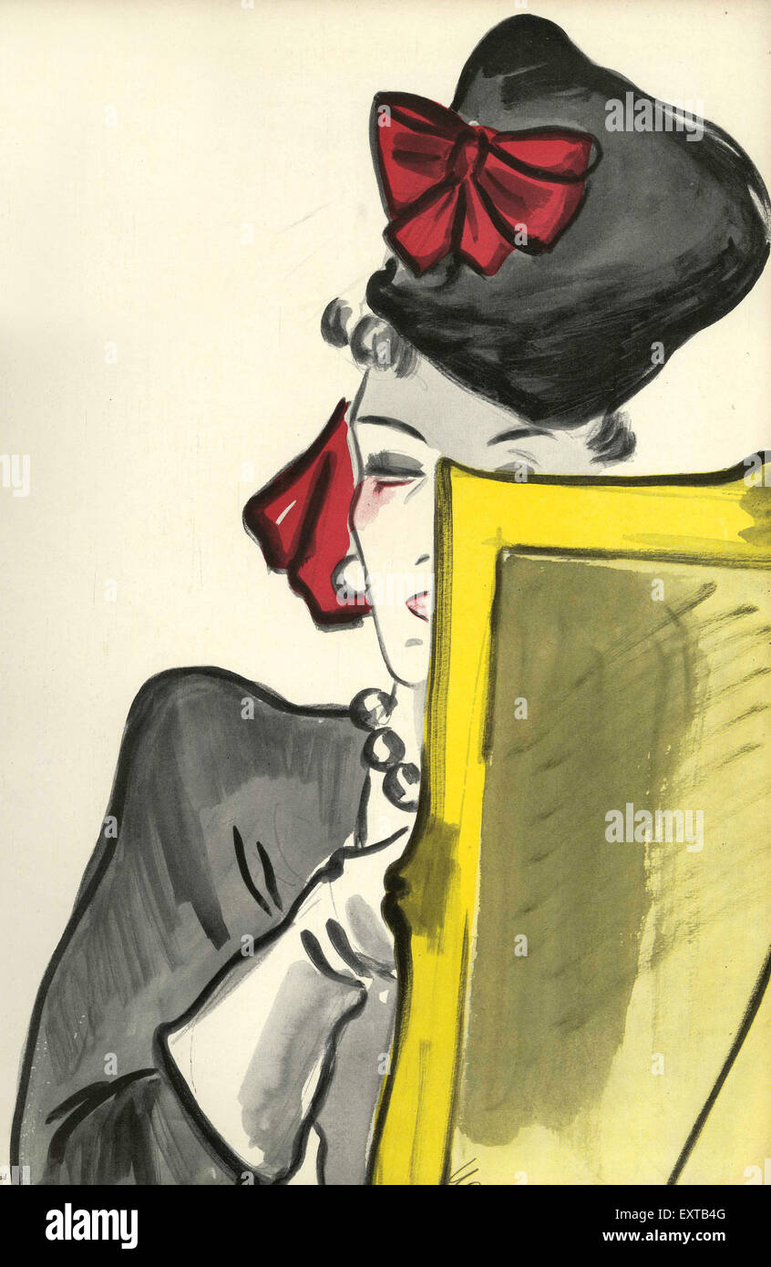 1930s uk fashion 1930s magazine hi-res stock photography and images - Alamy